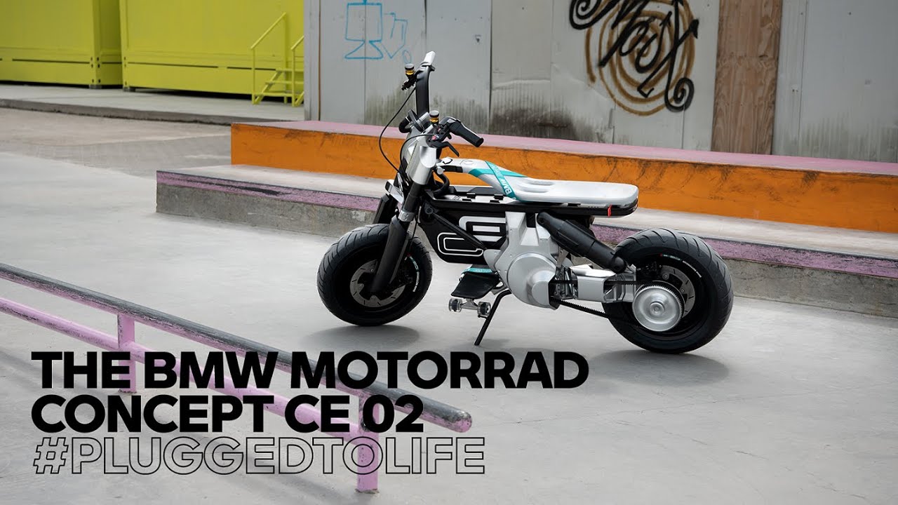 Boundless freedom for your city! The all-new BMW Motorrad Concept CE 02