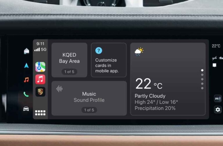 Porsche Unveils Upgraded ‘My Porsche App’ with New Apple CarPlay Features My Porsche app