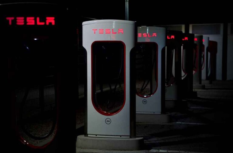 Tesla's EV chargers