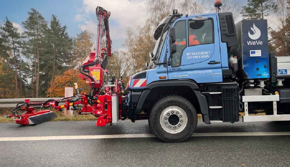 Hydrogen Unimog Prototype