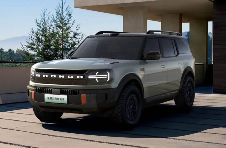 Ford Unveils Bronco New Energy with EV and PHEV Options for China 2026 Ford Bronco New Energy